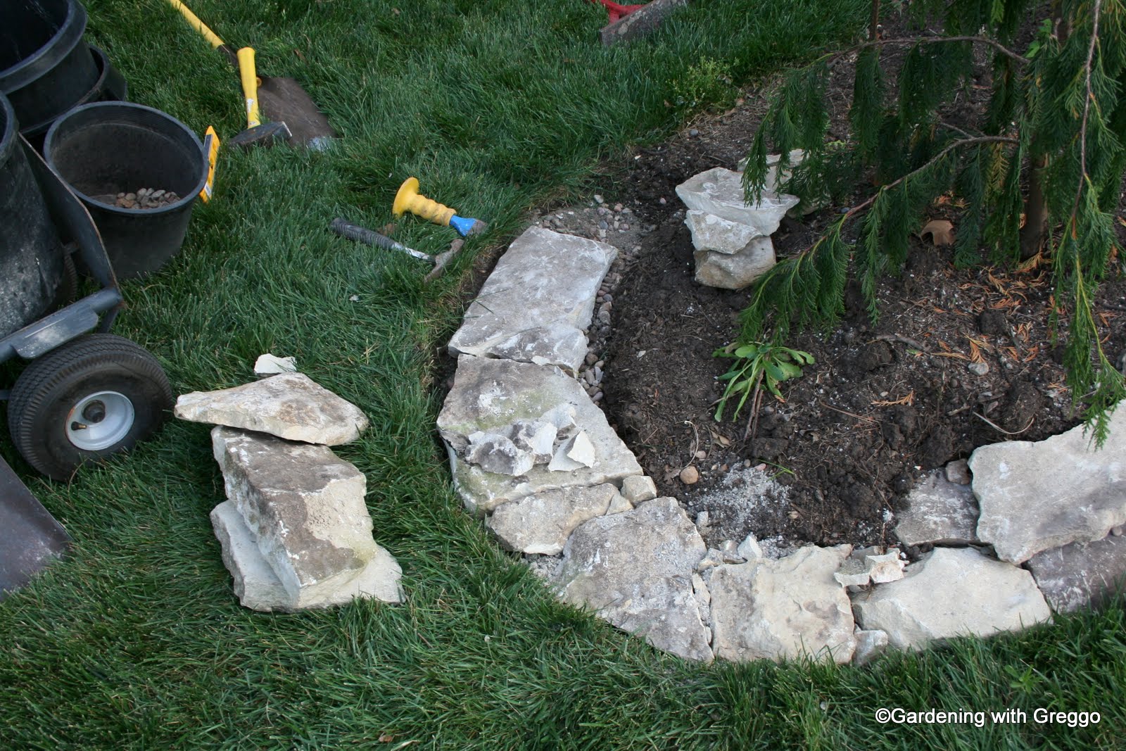 Limestone Landscape Edging