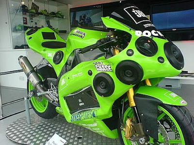 2009 Kawasaki ZX 10R 1000 CC Modification Graphics