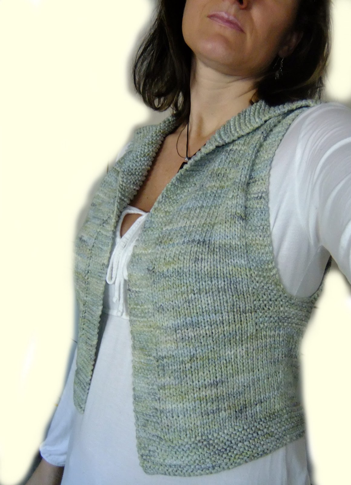 Manu strickt: 2012 .... und schon wieder ne Weste ;)