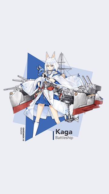 Kaga (Battleship) - Azur Lane Wallpaper