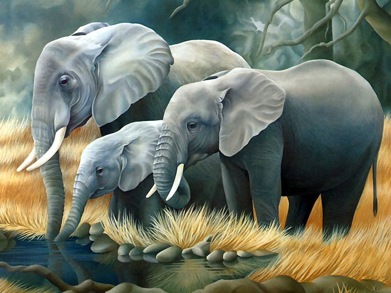 Elephants Wallpapers | Fun Animals Wiki, Videos, Pictures, Stories