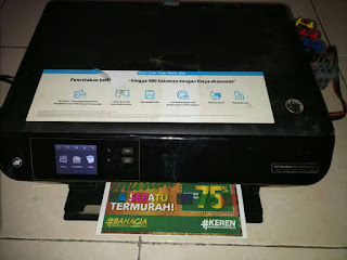 HP Deskjet 4515 Modifikasi CISS Infus