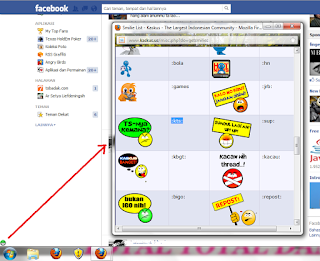 Memasang Emotion Lucu di Kolom komentar dan Chat Facebook