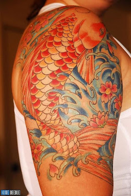 Arm Koi Tattoo