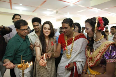 Preity Zinta at Humsafar Trust