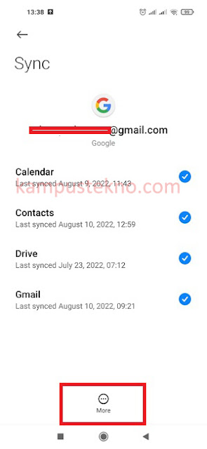 Cara Logout Gmail dari Android