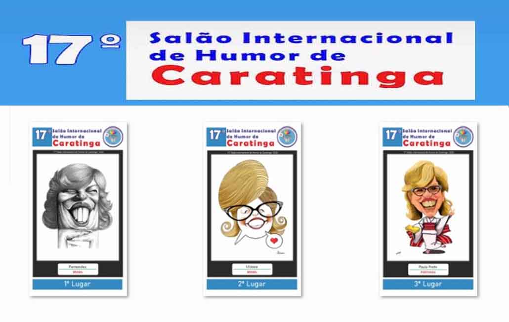 Results of the 17th Caratinga Humor Exhibition in the Category Caricature "Sônia Luyten"
