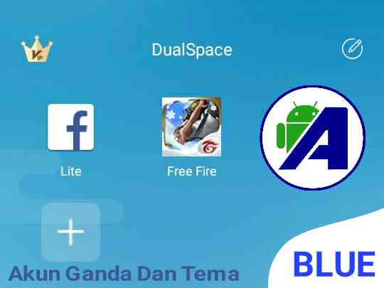 dualspace akun ganda dan tema