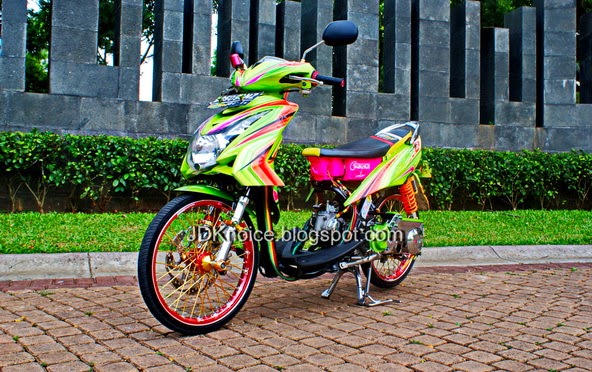 Jeboth Desain Kempus Yamaha Mio Soul Ijo Ijo Lumut