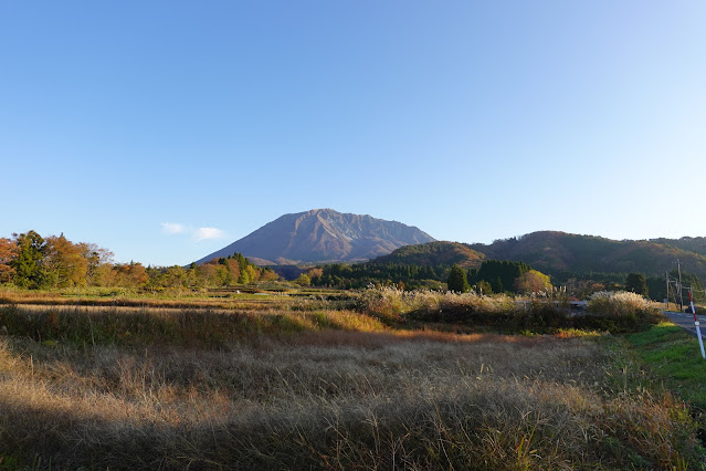 鳥取県西伯郡伯耆町栃原 大山の眺望