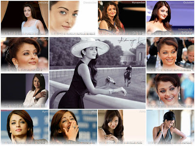 Aishwarya Calendar 2011