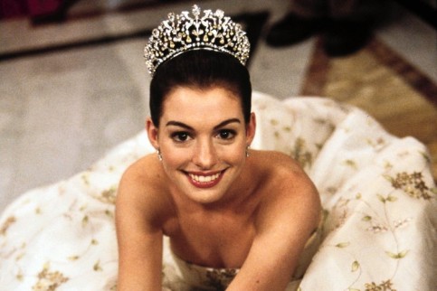 as Mia Thermopolis in "The Princess Diaries" 