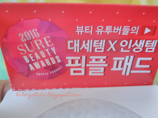 cosrx one step pimple clear pads awards