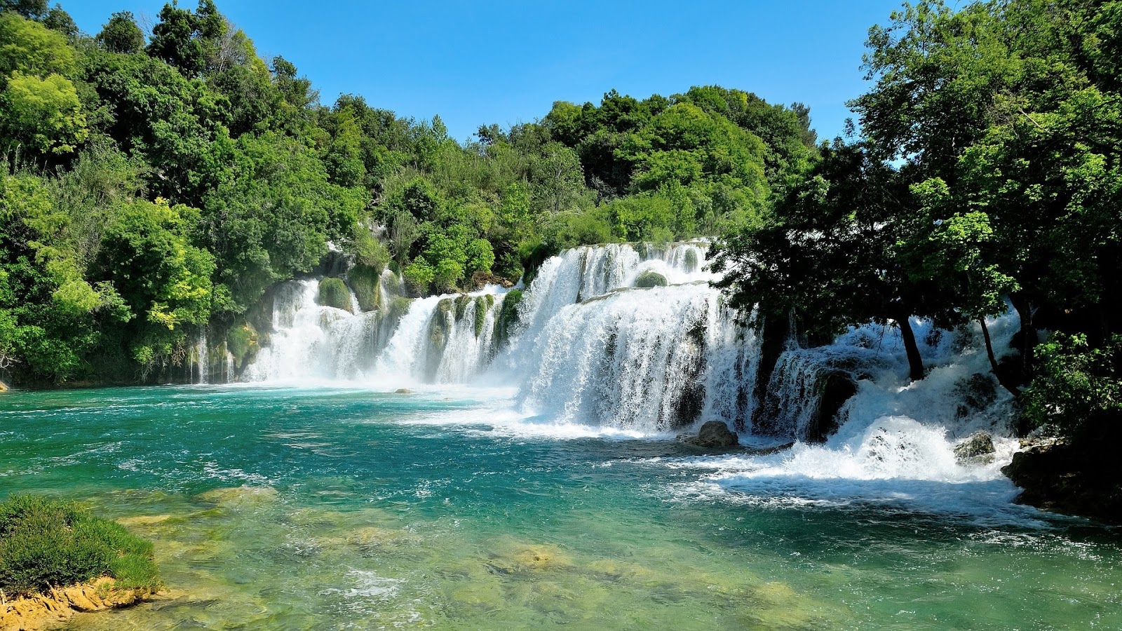 Panorama Gambar Pemandangan Air Terjun Indah Gambar Indah