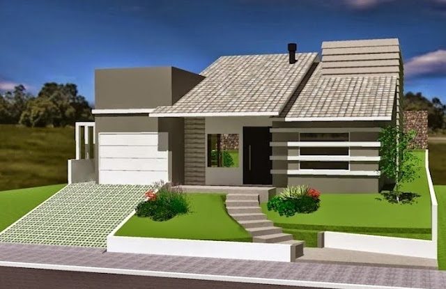 Membangun rumah di atas lahan miring membutuhkan perhatian khusus dibandingkan rumah di la Desain Rumah di Lahan Miring