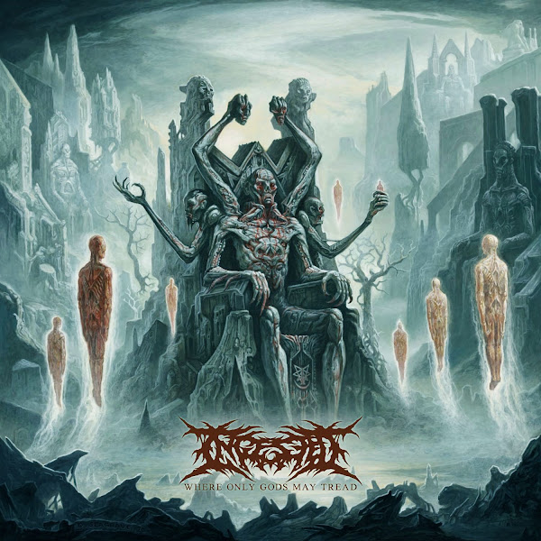 Ingested - Where only Gods May Tread Album cover Art