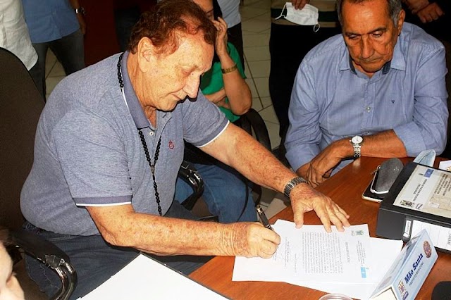 Contrato de execução da ponte Geraldo Bolsonaro sobre o Rio Igaraçu é assinado em Parnaíba