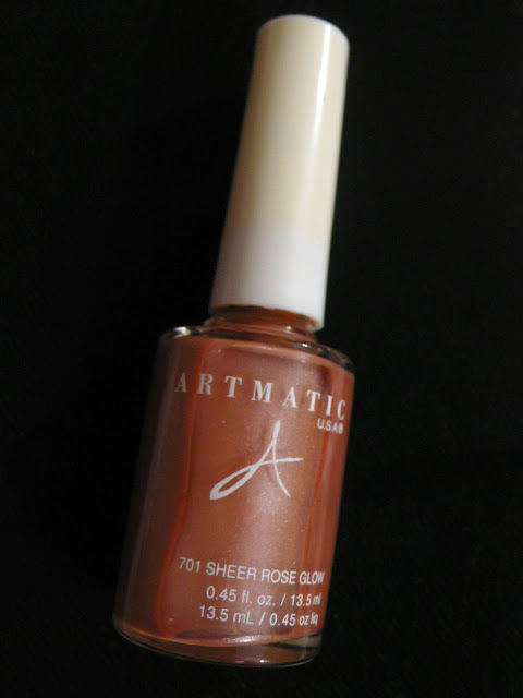 Artmatic nail color in sheer glow