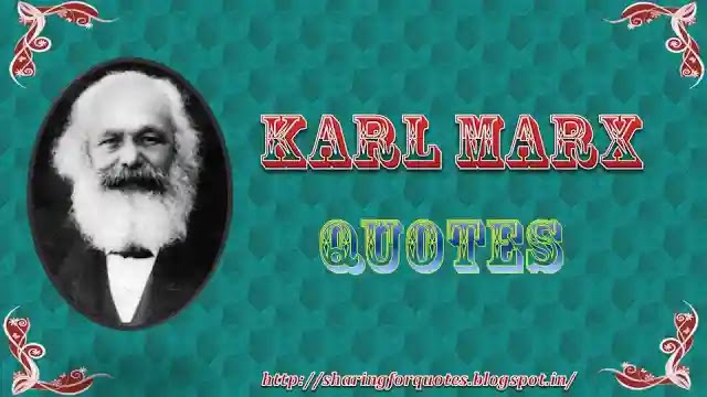 Karl Marx Motivational Quotes in English1
