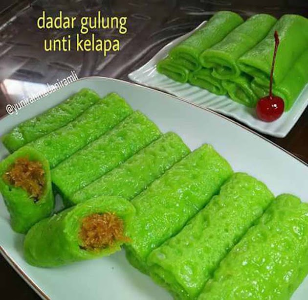 Alhamdulillah Akhirnya Ketemu Juga Resep Yang Selama Ini di Cari Dadar Gulung Tanpa Telur