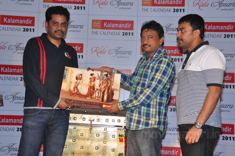 RGV Launches Kalamandir Calendar  Photo Gallery film pics