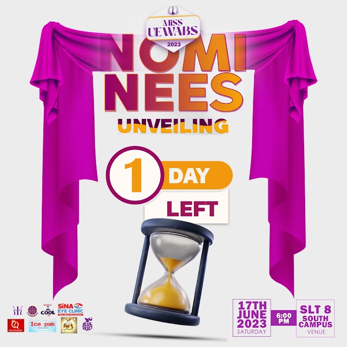 [1 DAY TO GO]: Unveiling of Nominees for MISS UEWABS 2023 - (Check Date, Time & Venue)