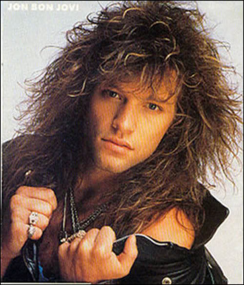 80s hairstyles. Rock Star Long Hairstyle