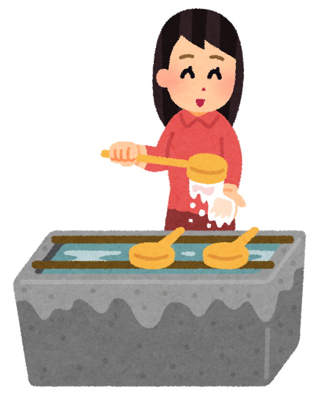手水舎のイラスト かわいいフリー素材集 いらすとや