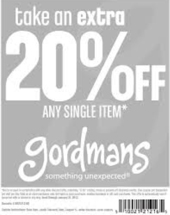 gordmans coupons 2018