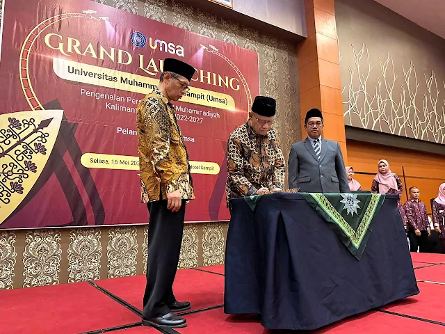 UMSA Resmi di Launching, Bupati Kotim Dan Gubernur Kalteng Berterimakasih Pada Muhammadiyah