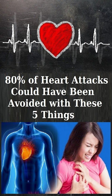 Doctors Now Advise: 5 Simple Things Can Prevent 80% Of Heart Attacks