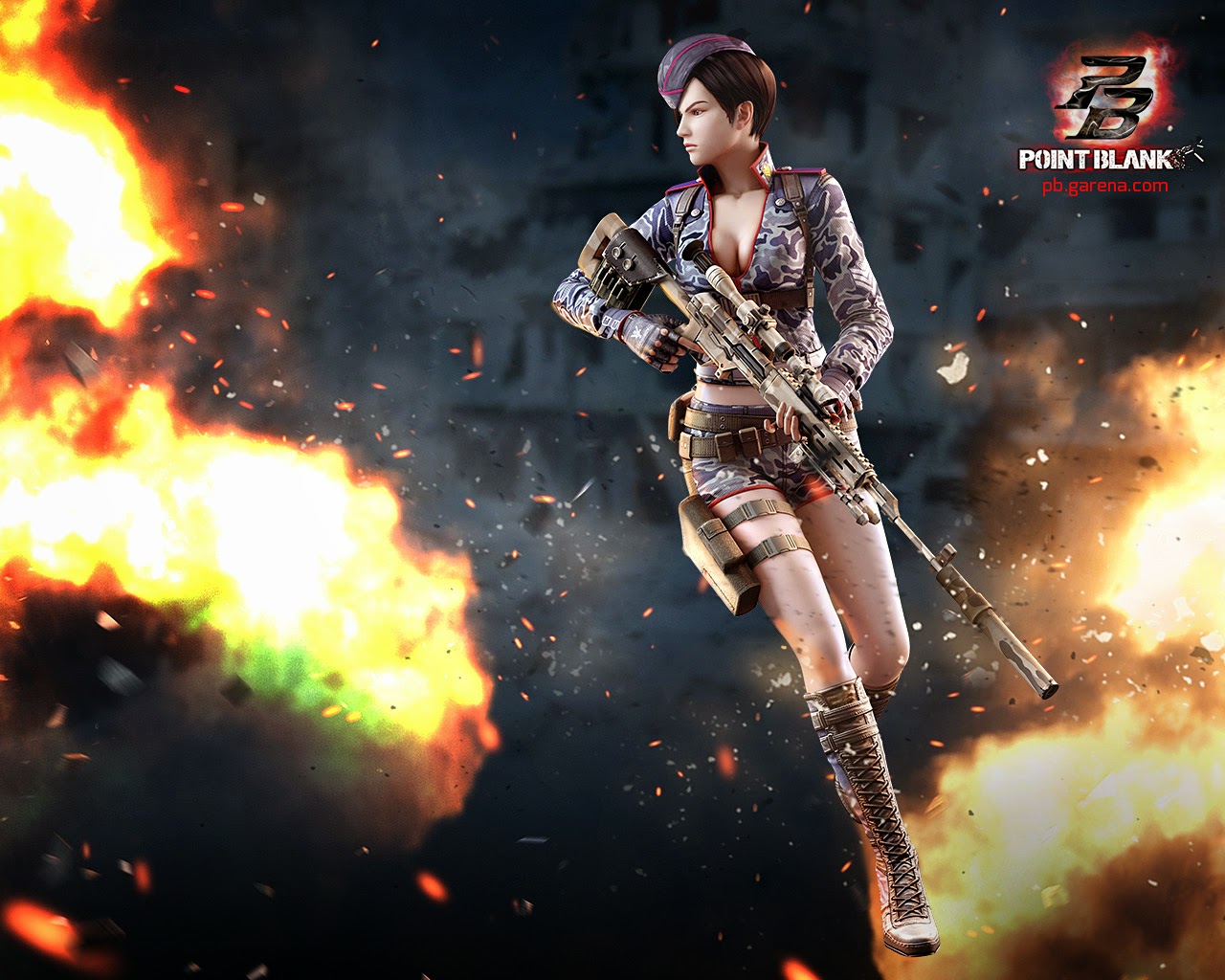 Kumpulan Download Wallpaper Point Blank Garena Keren Terbaru Game