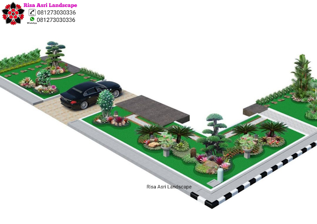 Risa Asri Landscape - Galeri Desain 3D