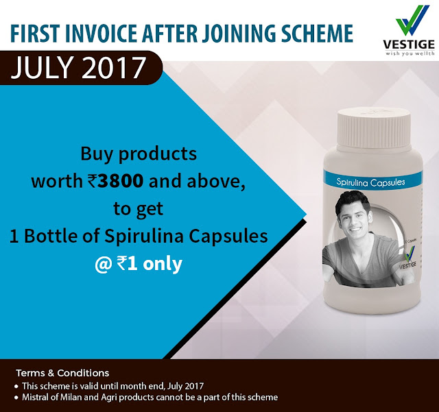 Vestige Re-Purchase Offer July 2017 for Distributors