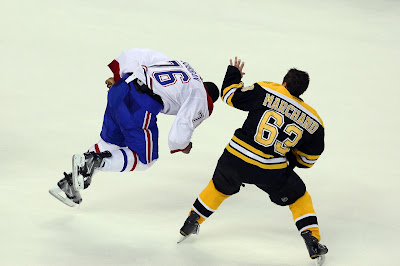 P.K. Subban showing how not to fight