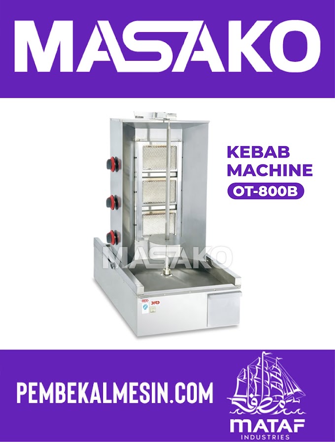 MASAKO Kebab Machine (3 burner) (OT-800B)