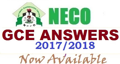 NECO GCE Expo 2017 | Answers for Biology, Physics, Chemistry, Maths, English, Agric. Sci. Runz