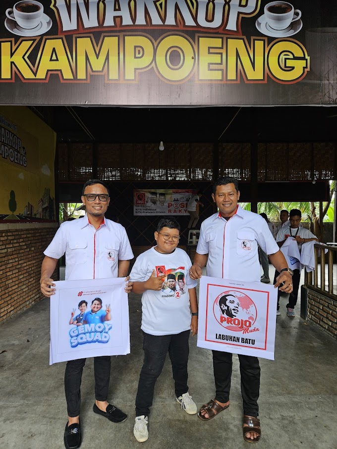 Gelar Konsolidasi DPD Projo Muda Sumut  Irwansyah Beri Pengarahan Ke DPC Projo Muda Labuhan Batu.