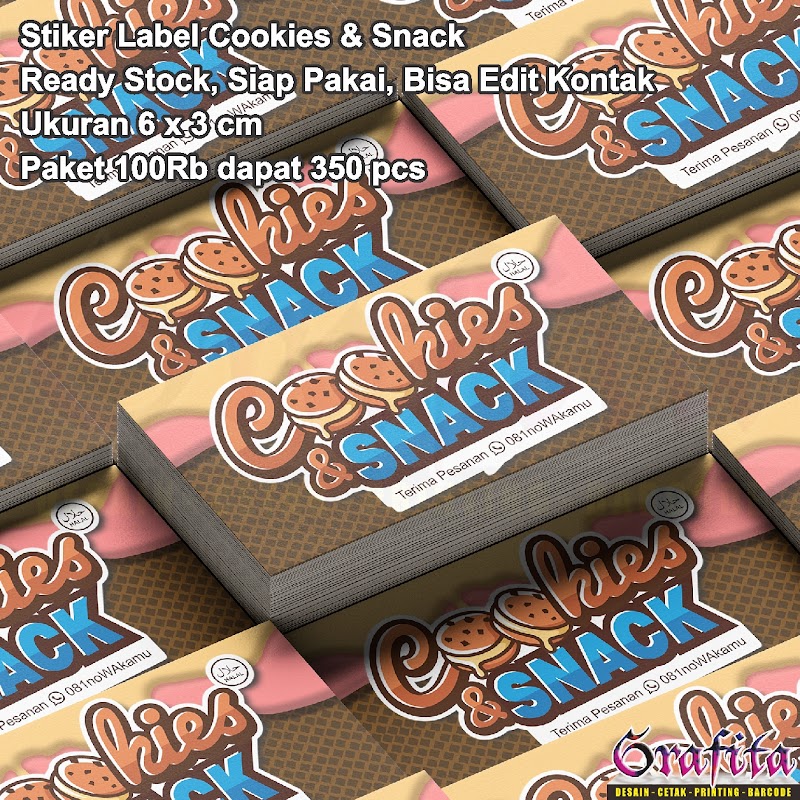 53+ Stiker Snack N Cookies, Inspirasi Terbaru!