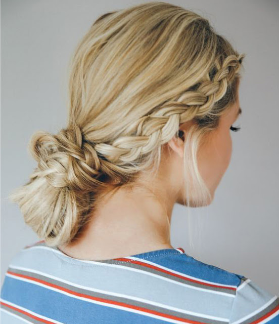 braided bun I  Sexy, Fun & Flirty Summer Hairstyles