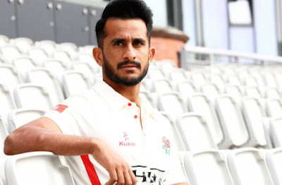 Pakistani striker Hasan Ali arrives in England to play County Cricket