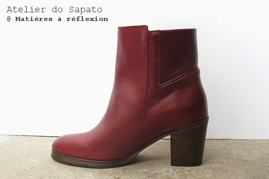 Bottines talon bois Atelier do Sapato