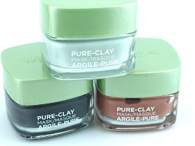 L'Oreal Pure-Clay Masks: Review