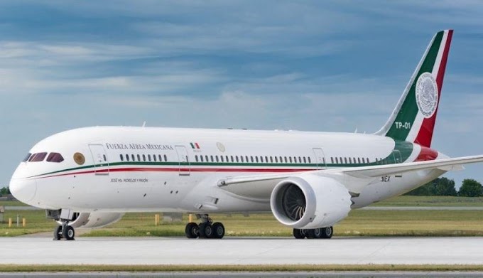 LÍDERES POLÍTICOS / Jesús Belmont Vázquez / Avión presidencial