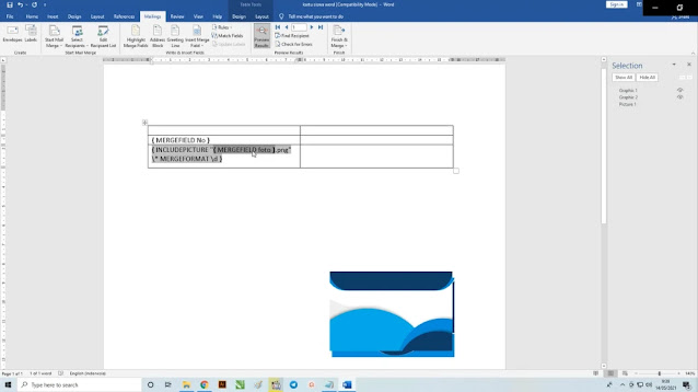 Cara Mudah Membuat Kartu Siswa Micorosoft Word Menggunakan Mailing Merge
