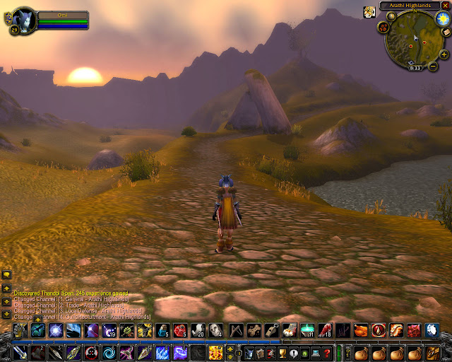 World of Warcraft - Arathi Highlands Susnet Description