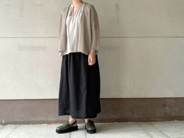 evam eva【エヴァムエヴァ】linen coil cardigan◆エイティエイト/新居浜・愛媛県