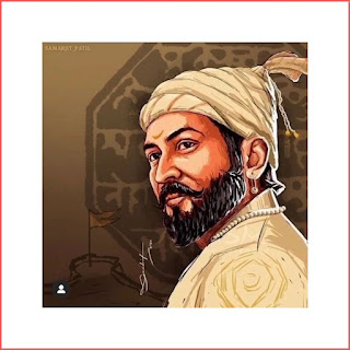 Shivaji Maharaj drawing