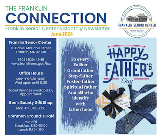 The Franklin Senior Center Connection Newsletter for June 2024