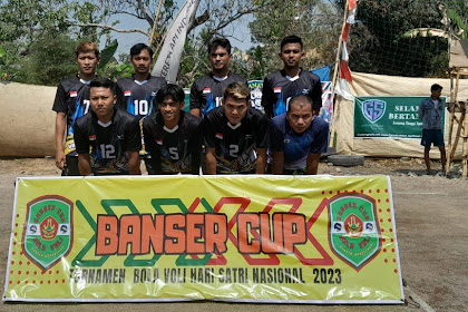 Team Bola Volly Bengkah Juara 3 dalam Turnamen BanserCUP